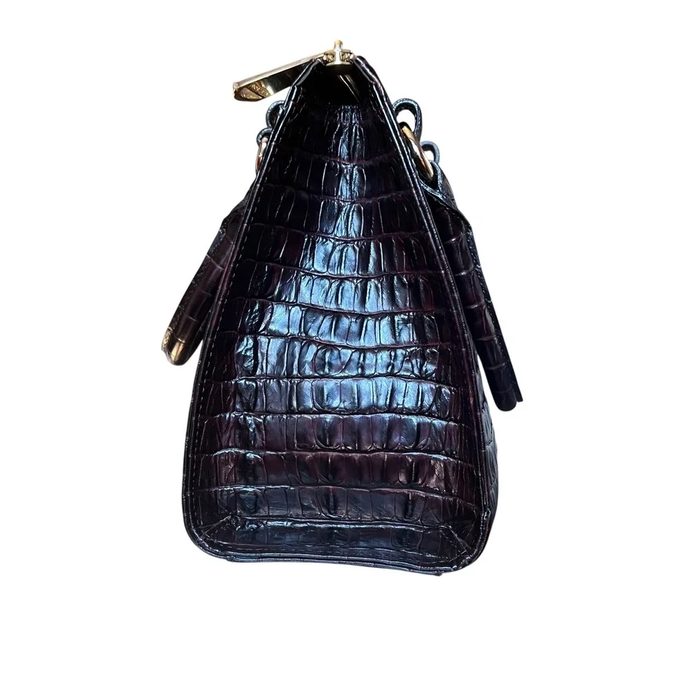Brahmin structured satchel